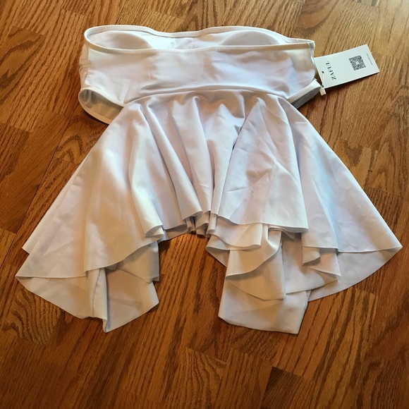 NWT Zaful White & Green Tropical Swimsuit Set (XL) - Picture 10 of 16